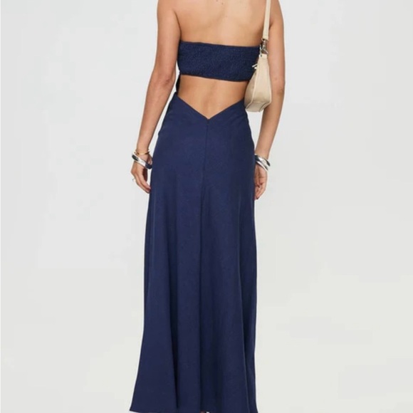 NWOT Princess Polly Yahir Blue Strapless Sheath Dress for Special Ocassions - Picture 3 of 10